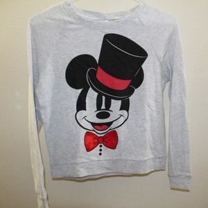 Classy Mickey Mouse Graphic Sweater